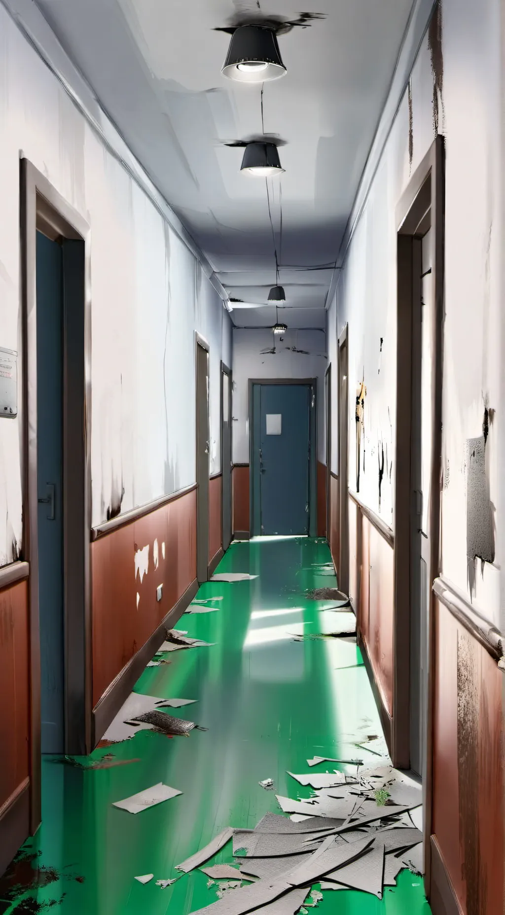 ai character: психушка background