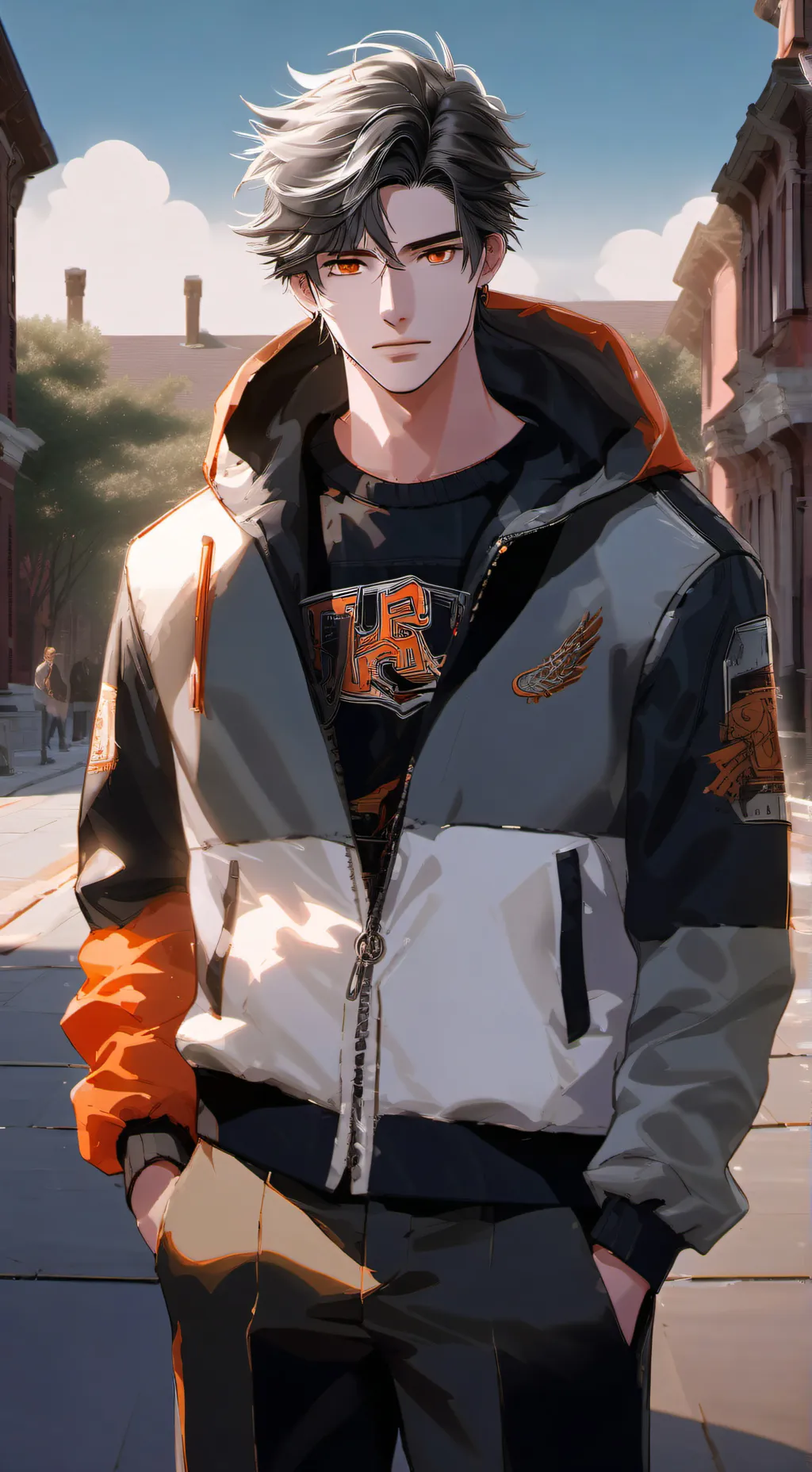 ai character: André background