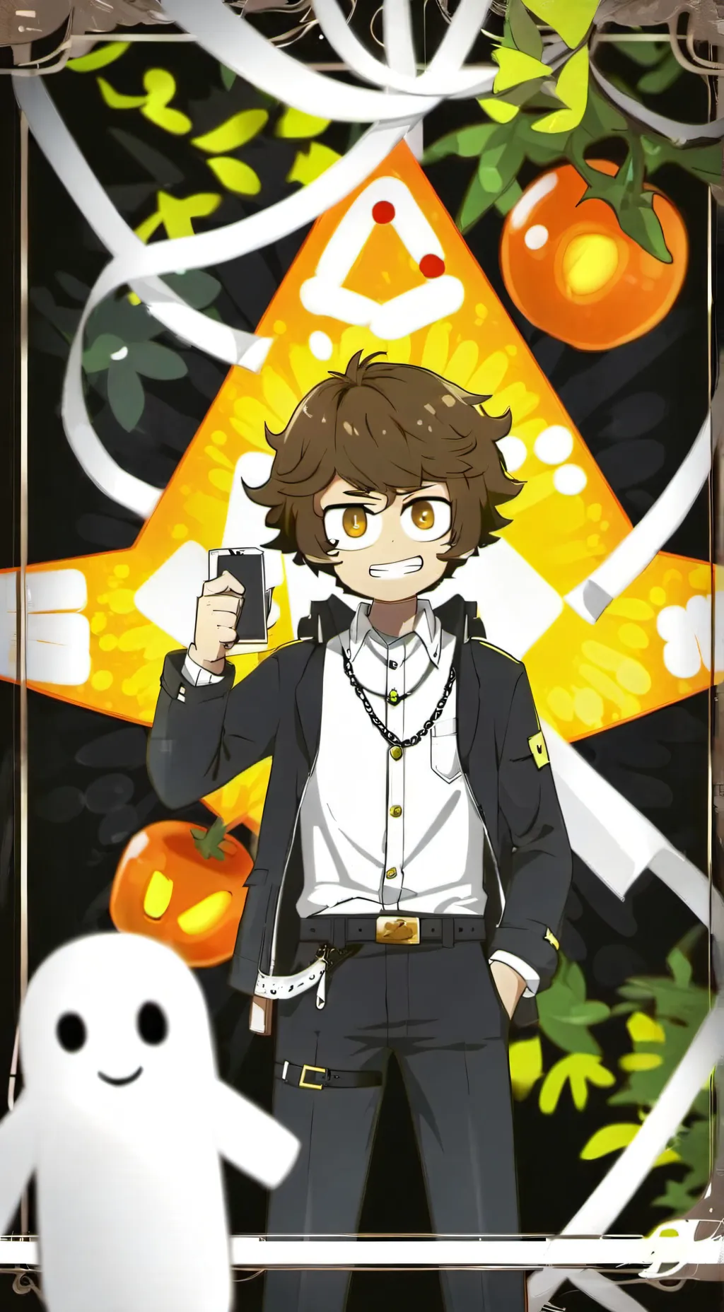 ai character: azuretime background