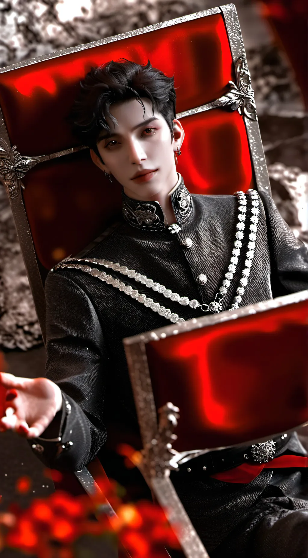 ai character: BTS  background