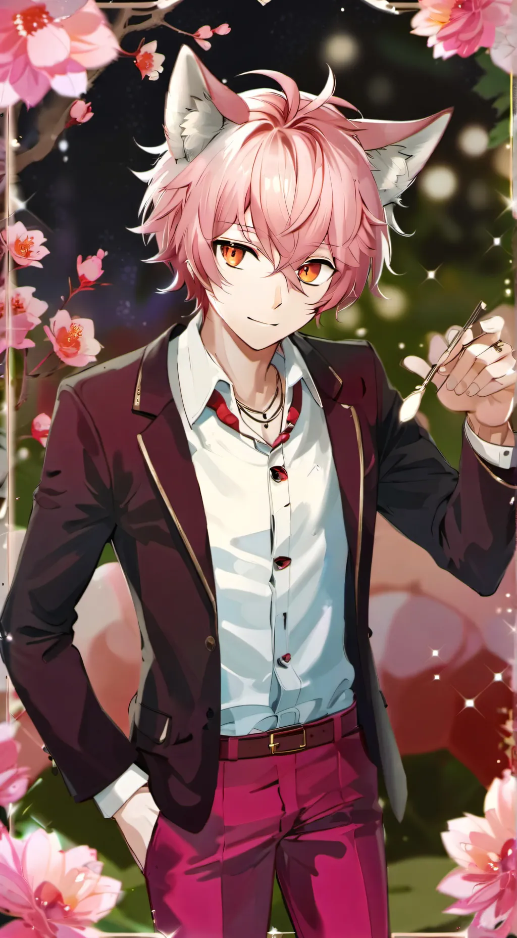 ai character: adam background