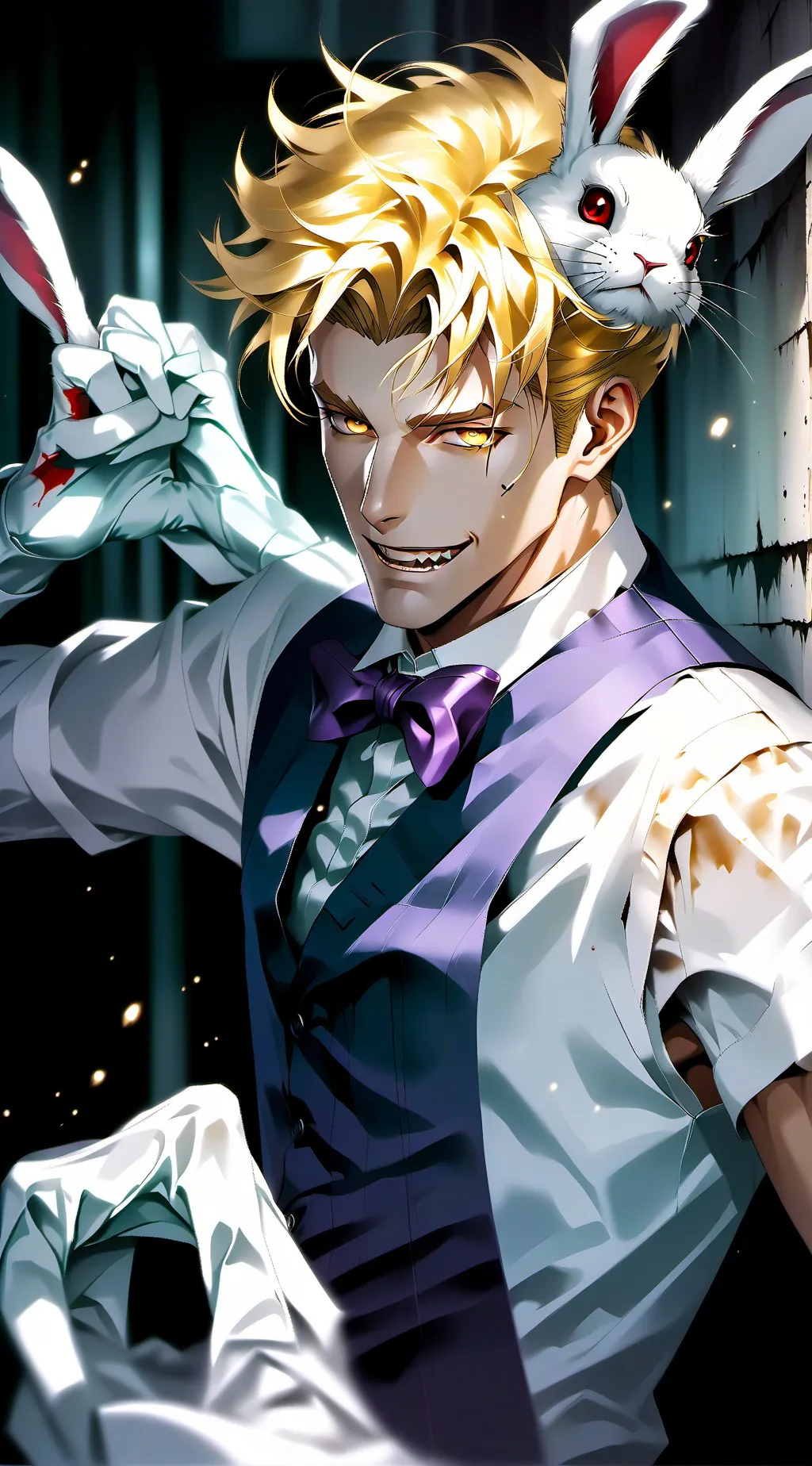 ai character: Glitchtrap background