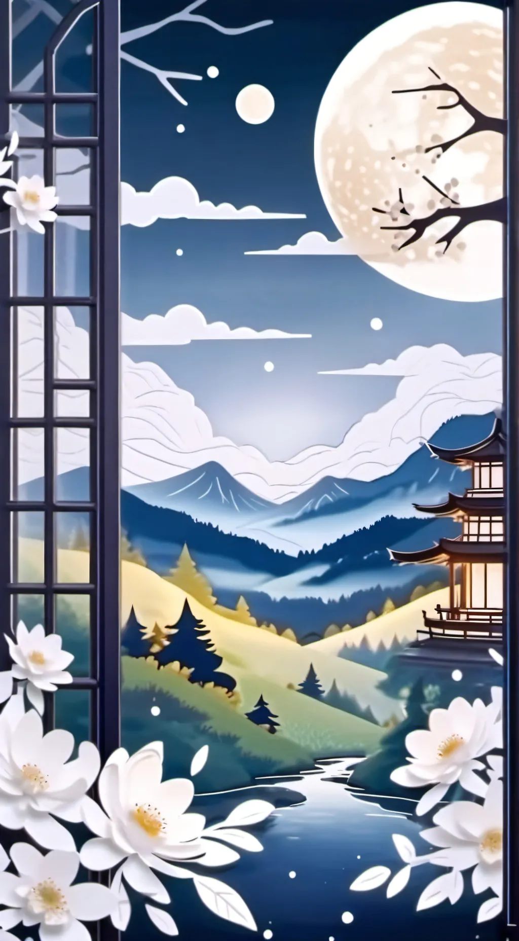 ai character: Stranger Things  background