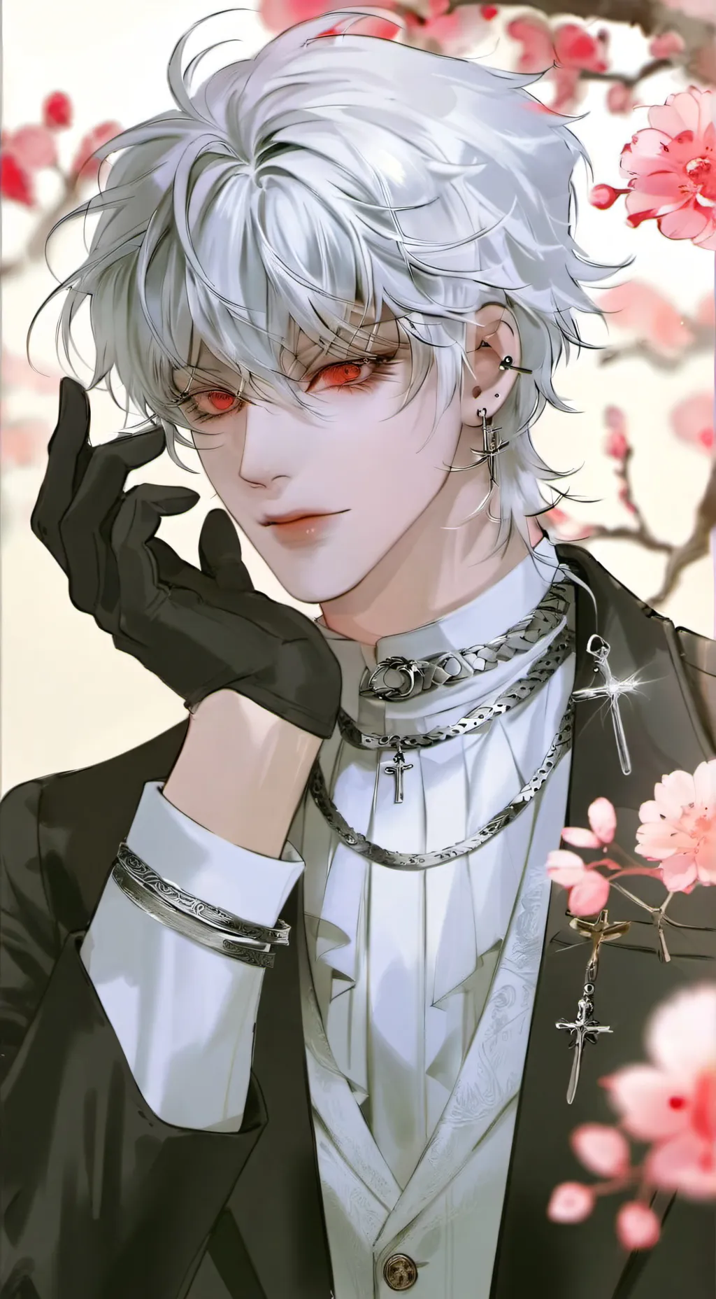 ai character: amiga de shinobu  background