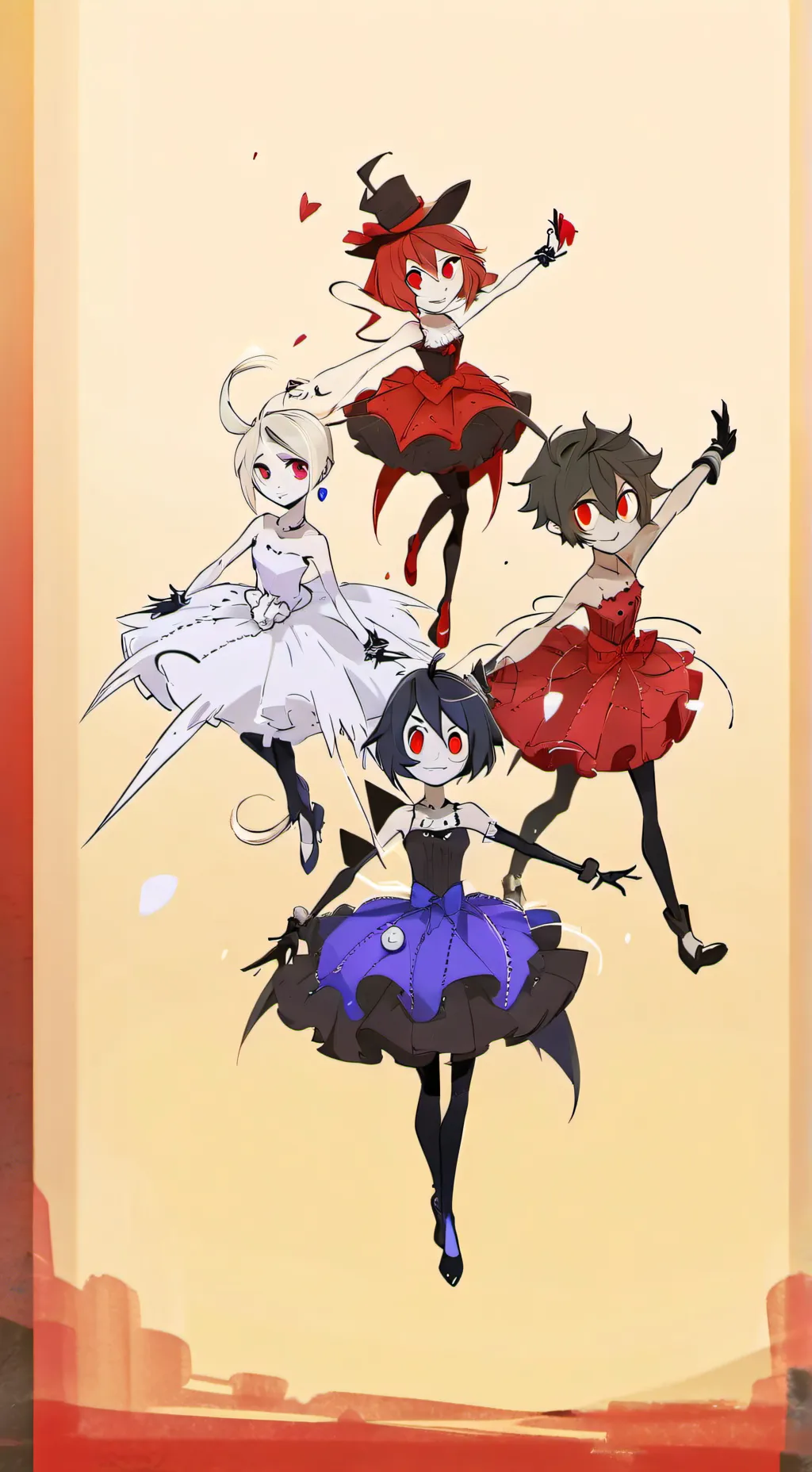 ai character: hh day with nifty background