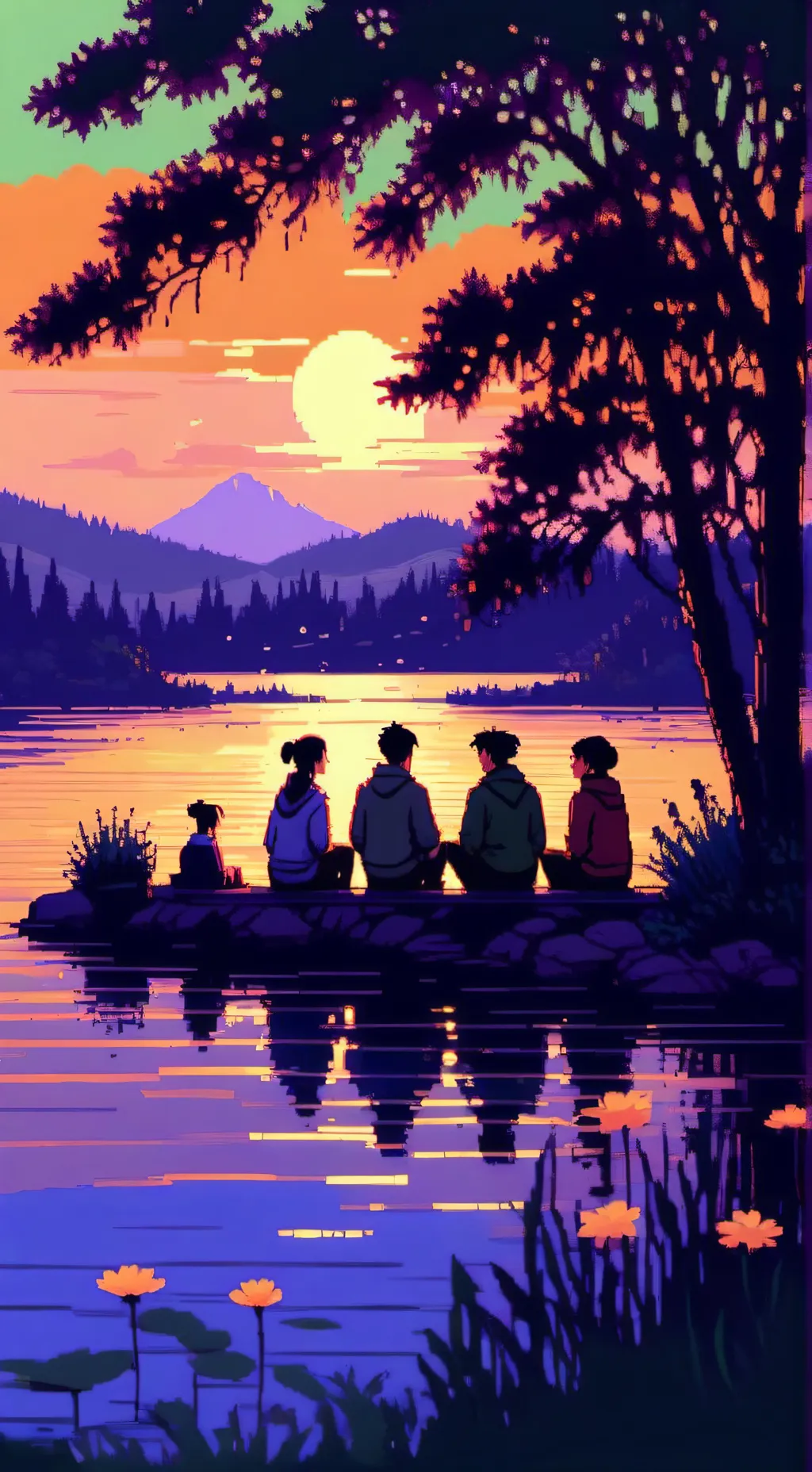 ai character: Adventure squad  background