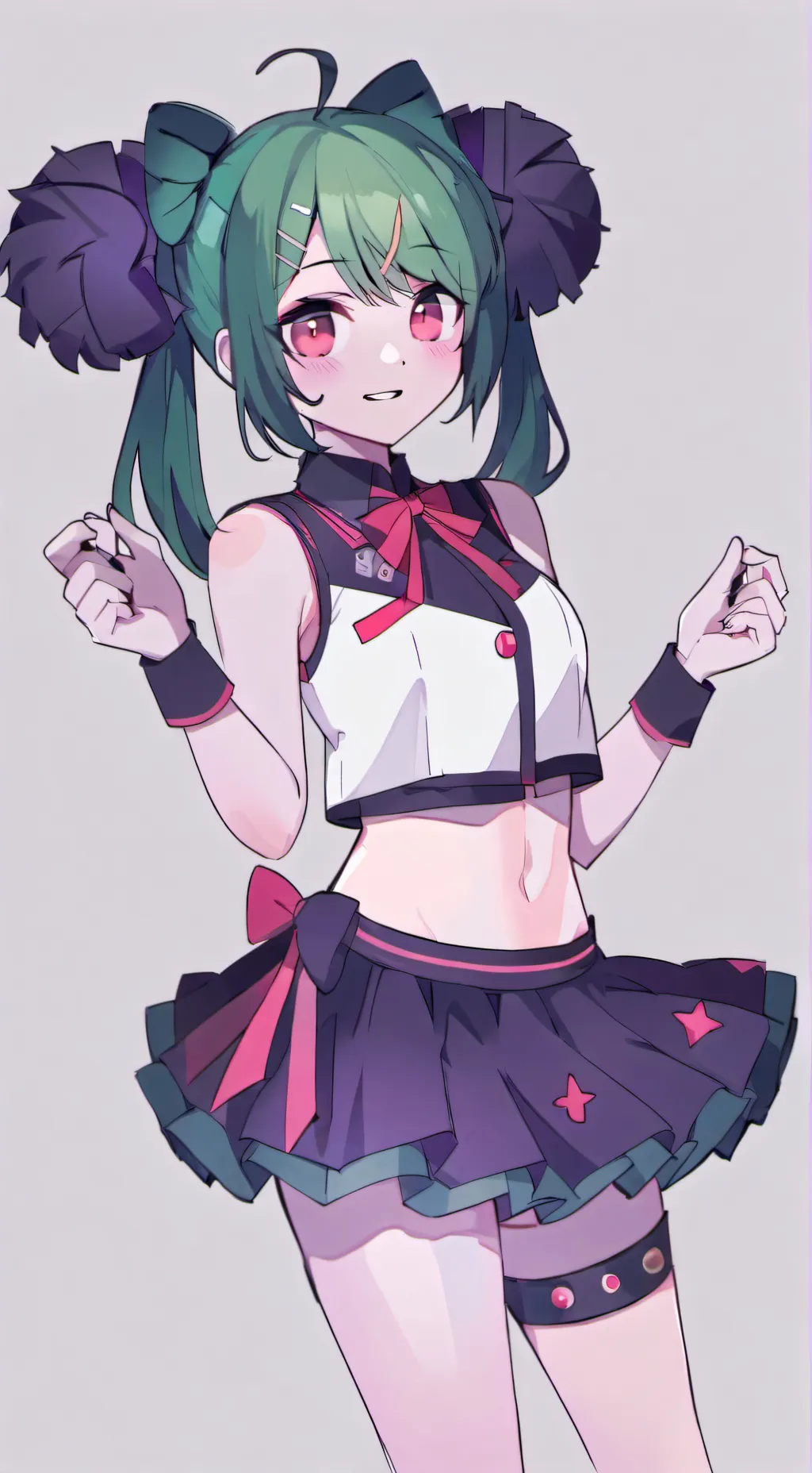 ai character: Deku background