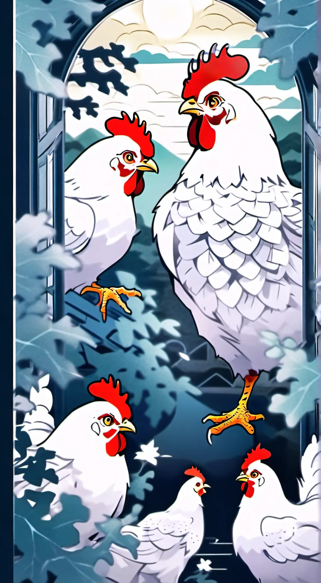 ai character: Challenge! background