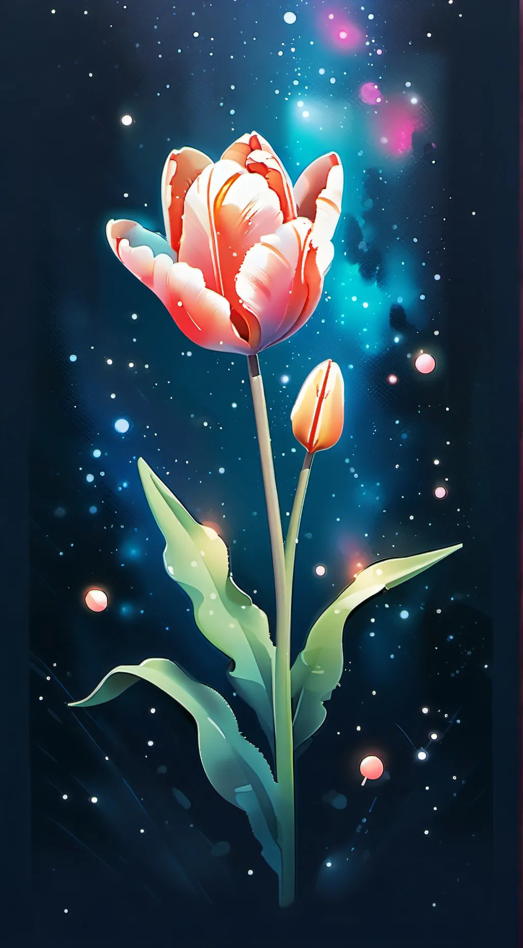 ai character: PETALz background