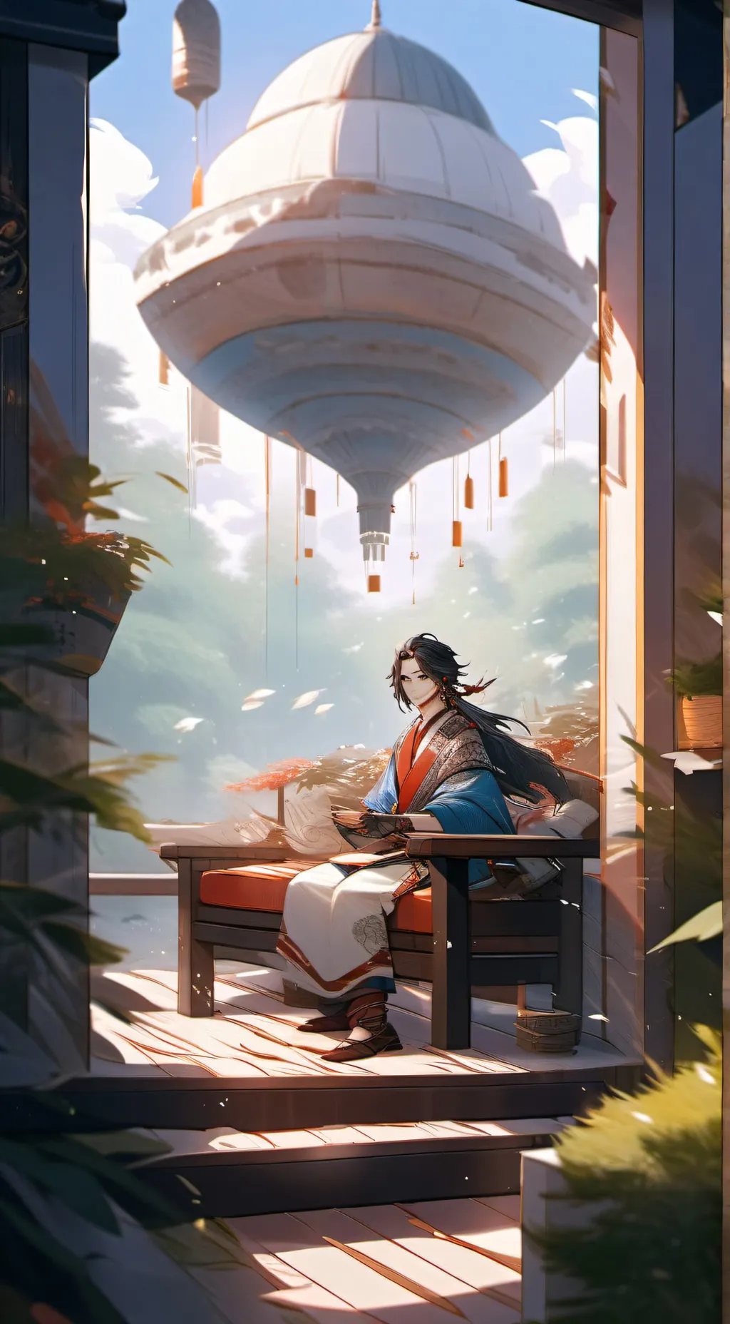 ai character: BTS  background