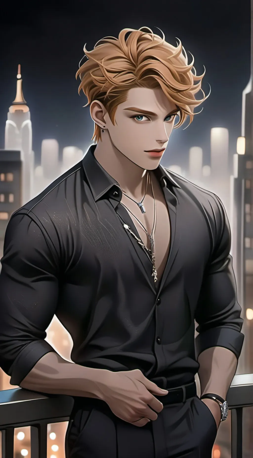 ai character: Mizu background