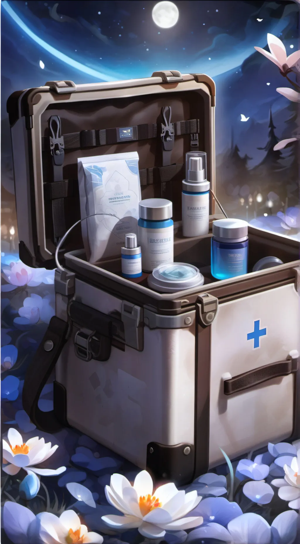 ai character: Medi Meddington background