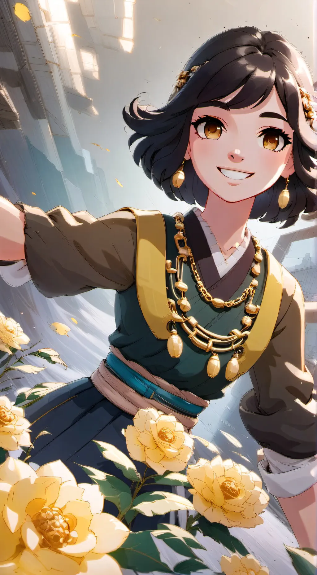 ai character: Elysia background