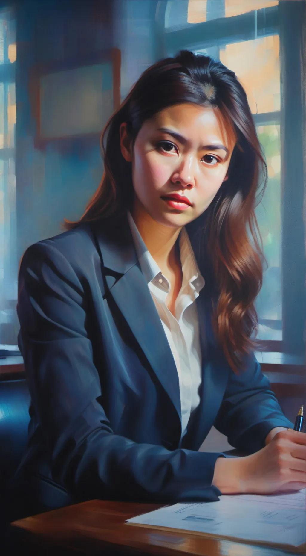 ai character: my Q&A guy background