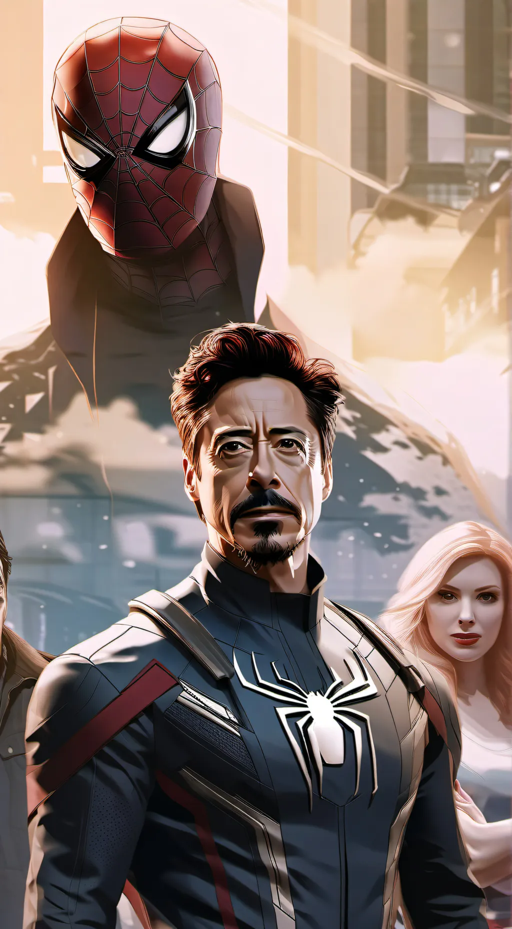 ai character: The New Avenger background