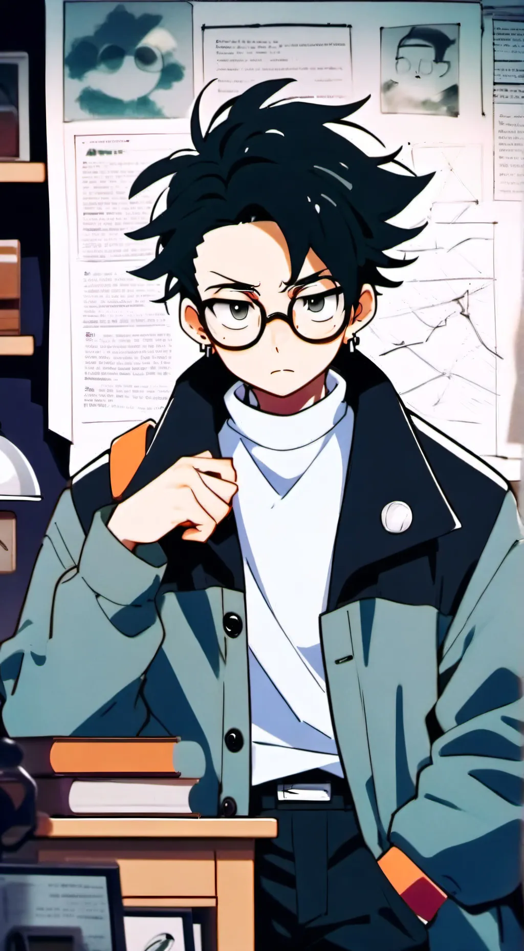 ai character: Dib's Babysitter  background