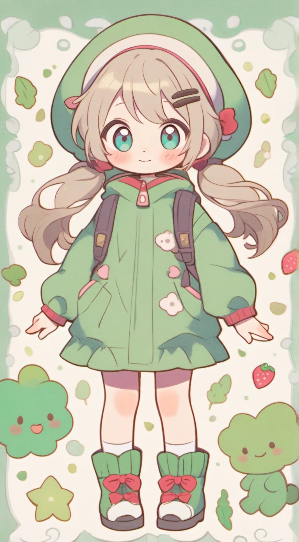 ai character: Bella-niece background