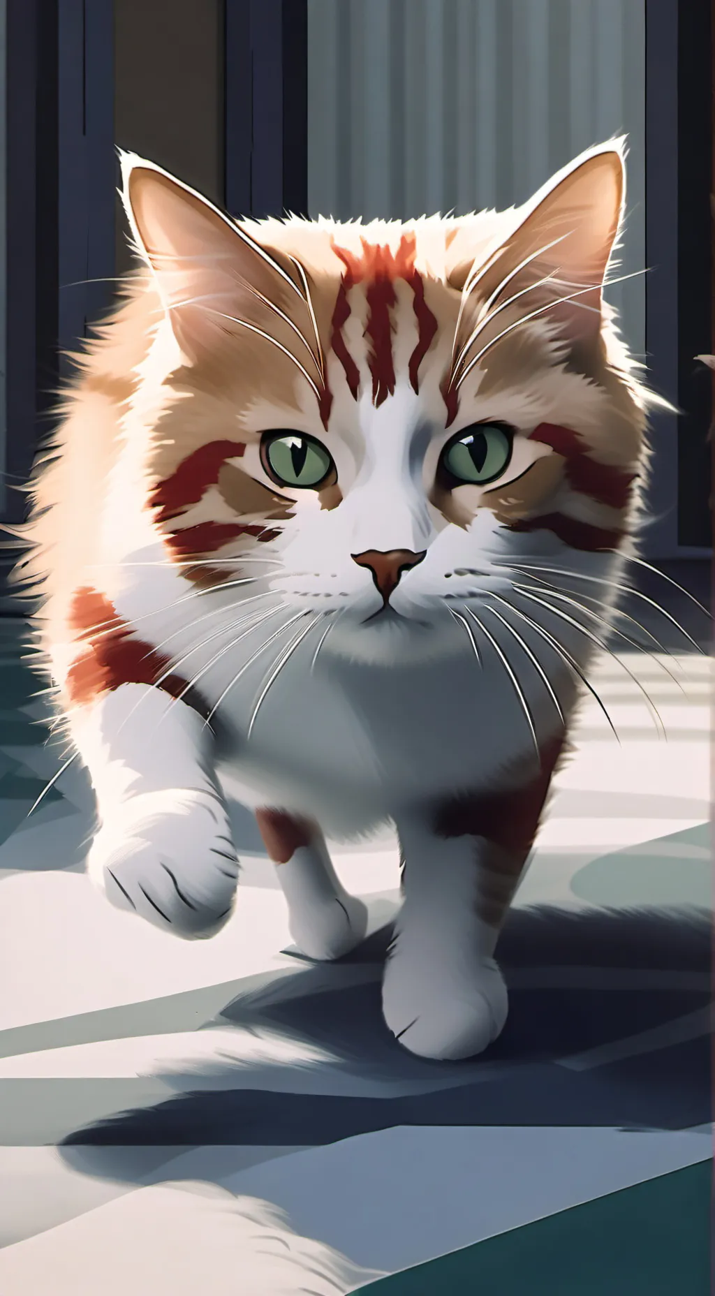 ai character: Katsuki Bakugo background