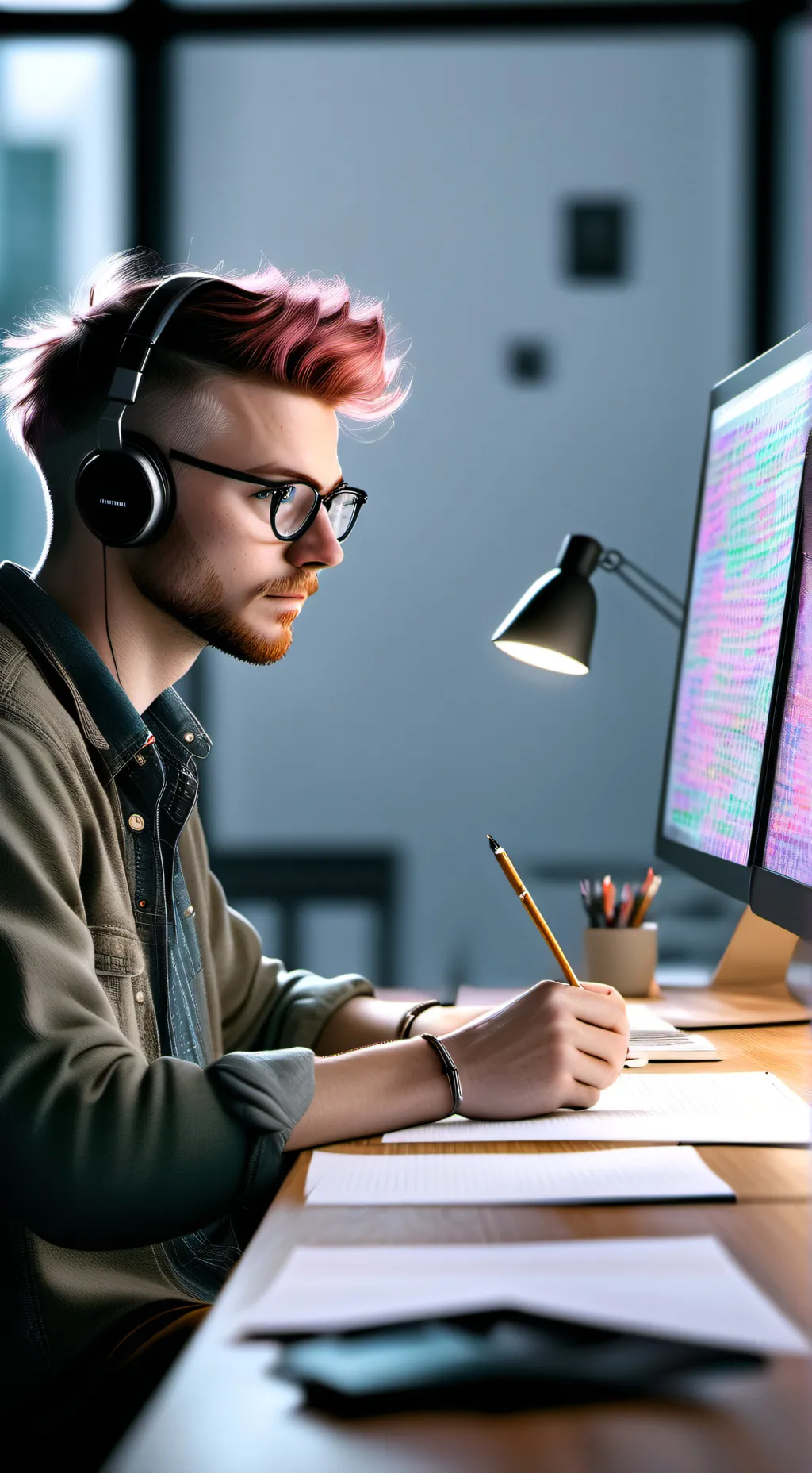 ai character: CREATOR SHOWDOWN 4 background