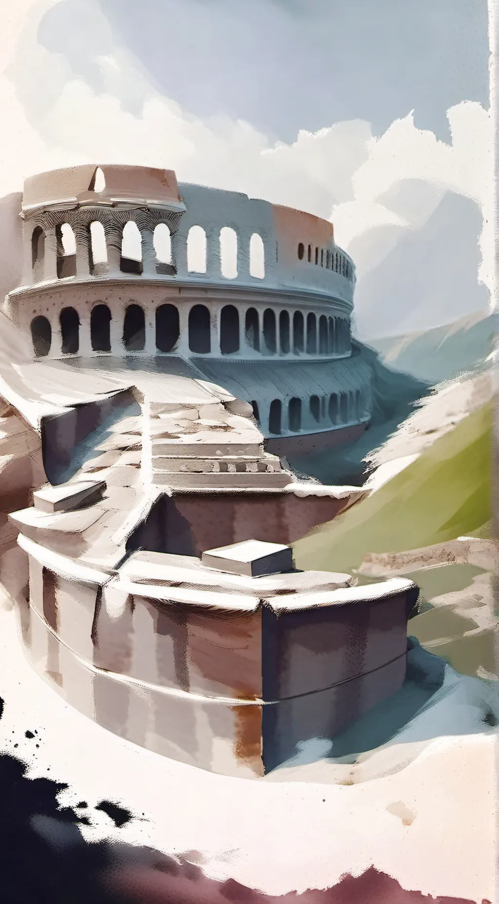 ai character: Emperor Geta  background