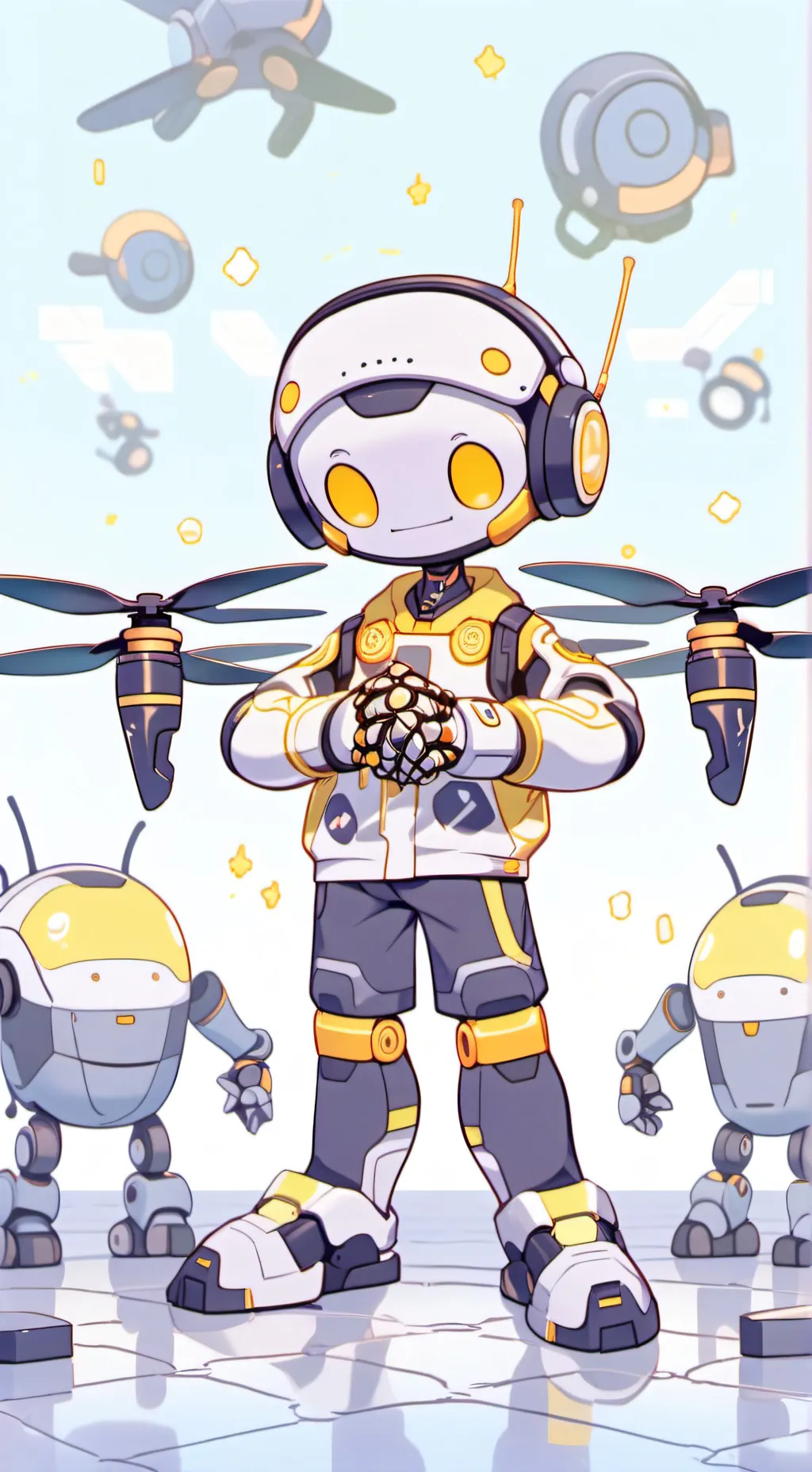 ai character: md parents  background