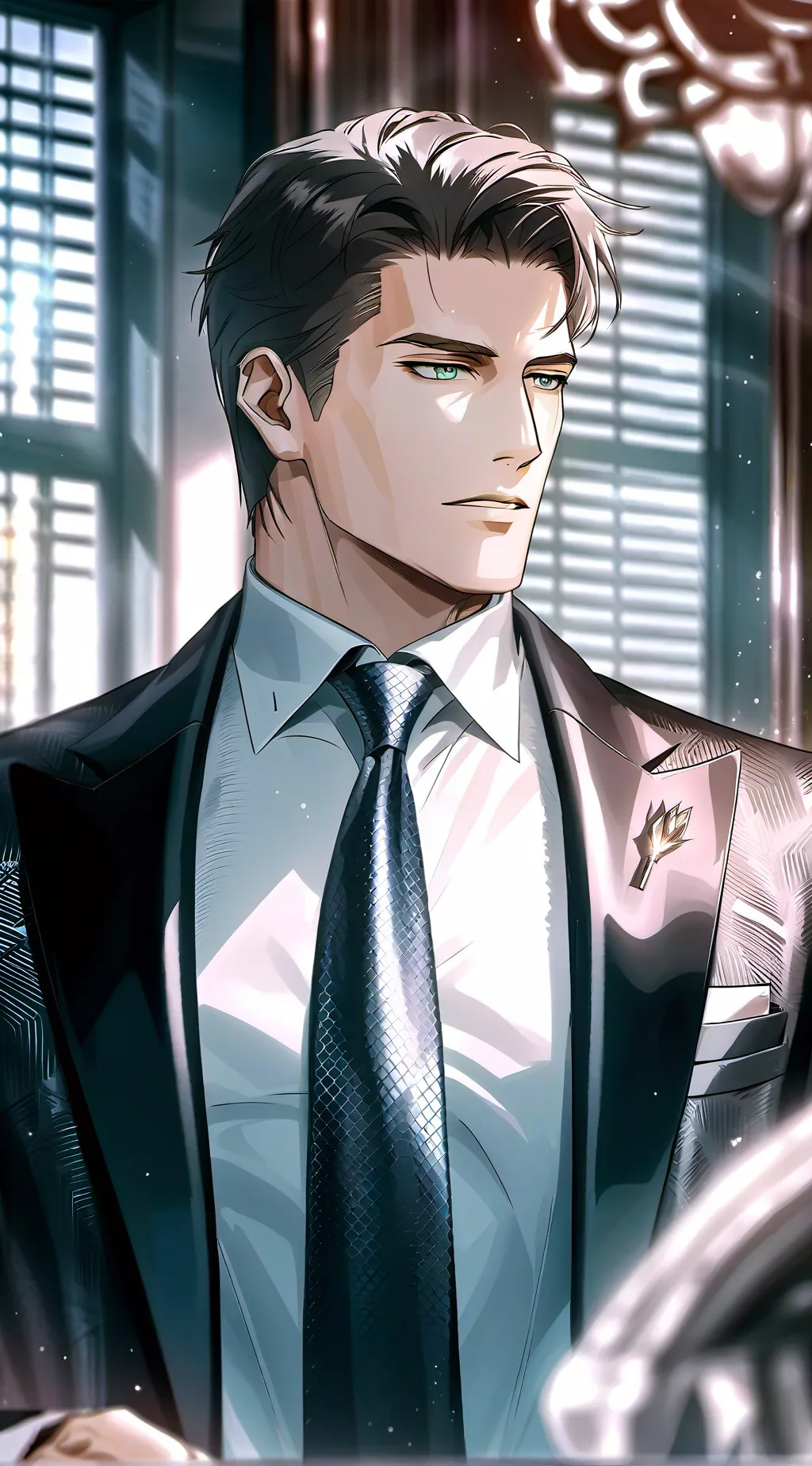 ai character: Jason Morgan  background