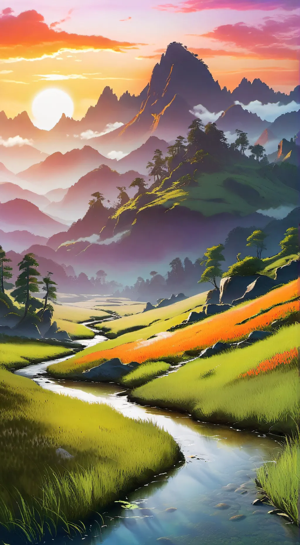 ai character: Die of death  background