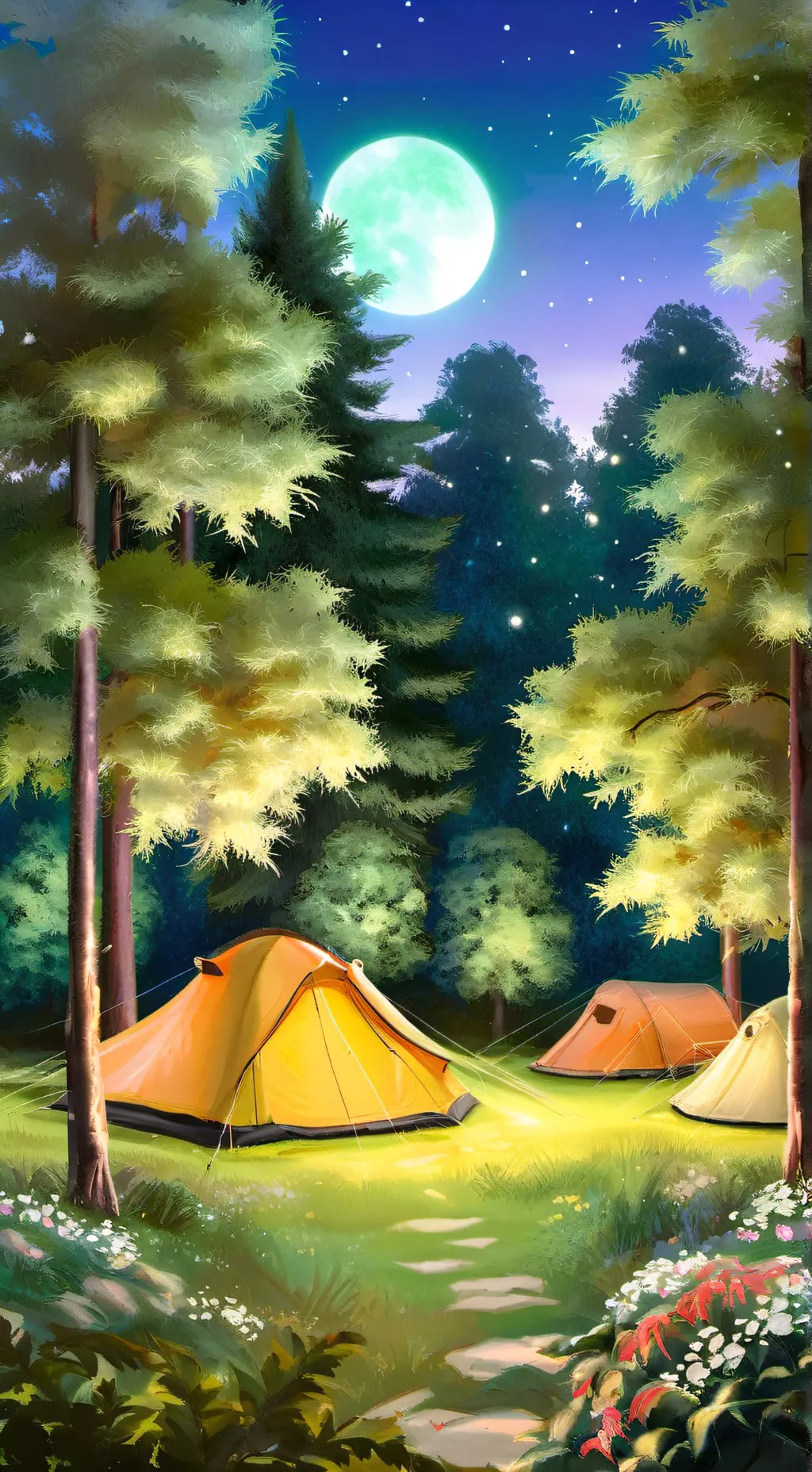 ai character: P.muse x Forsaken background