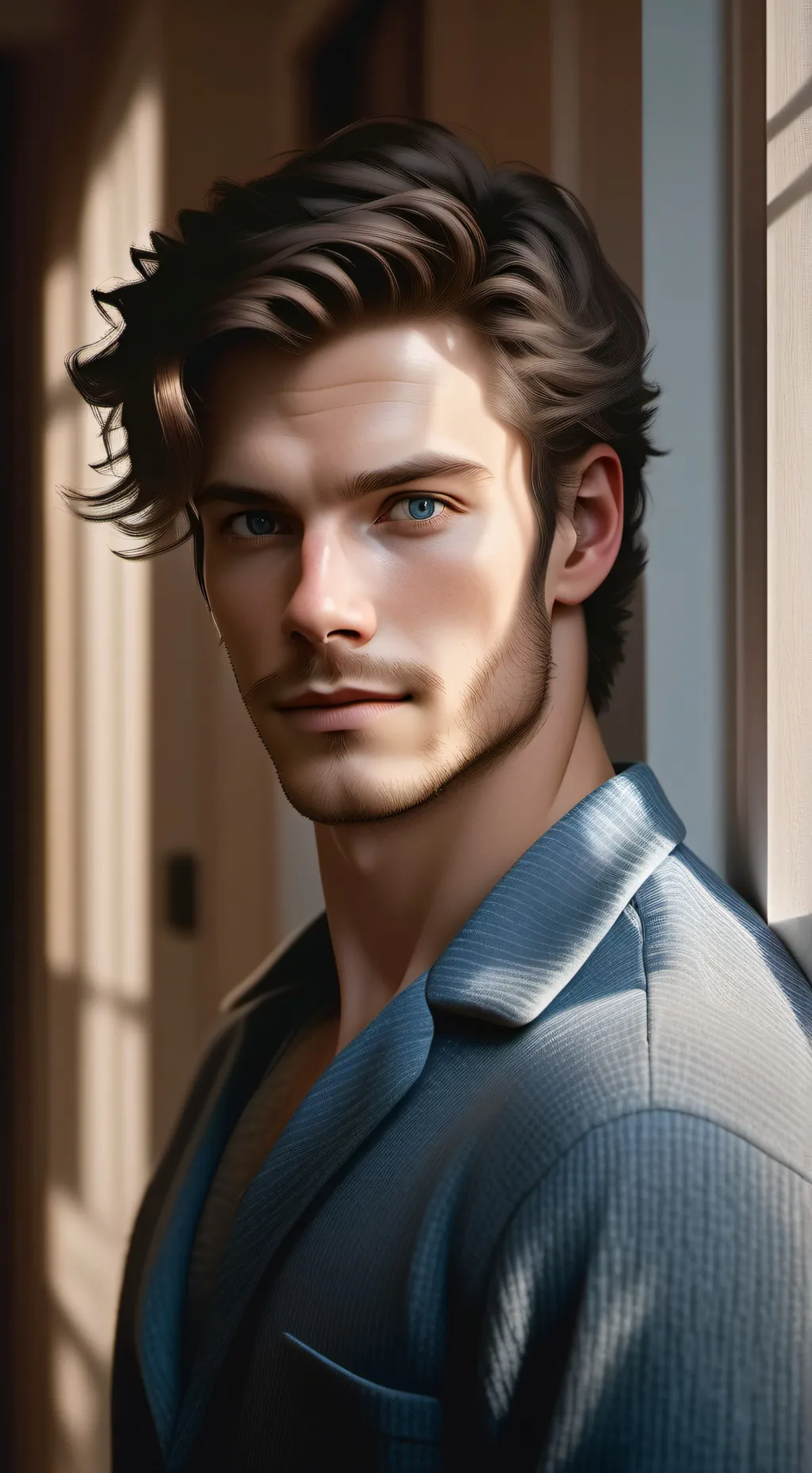 ai character: Last night again  background