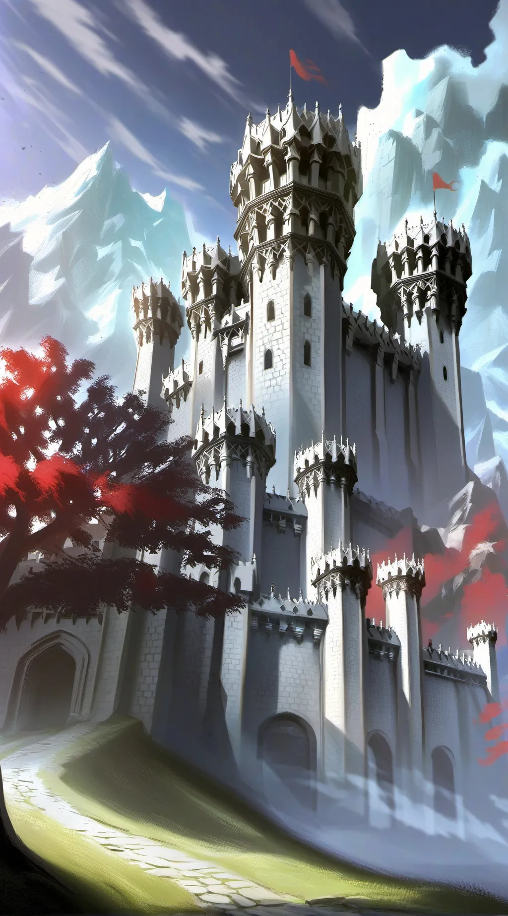 ai character: Fantasy World  background