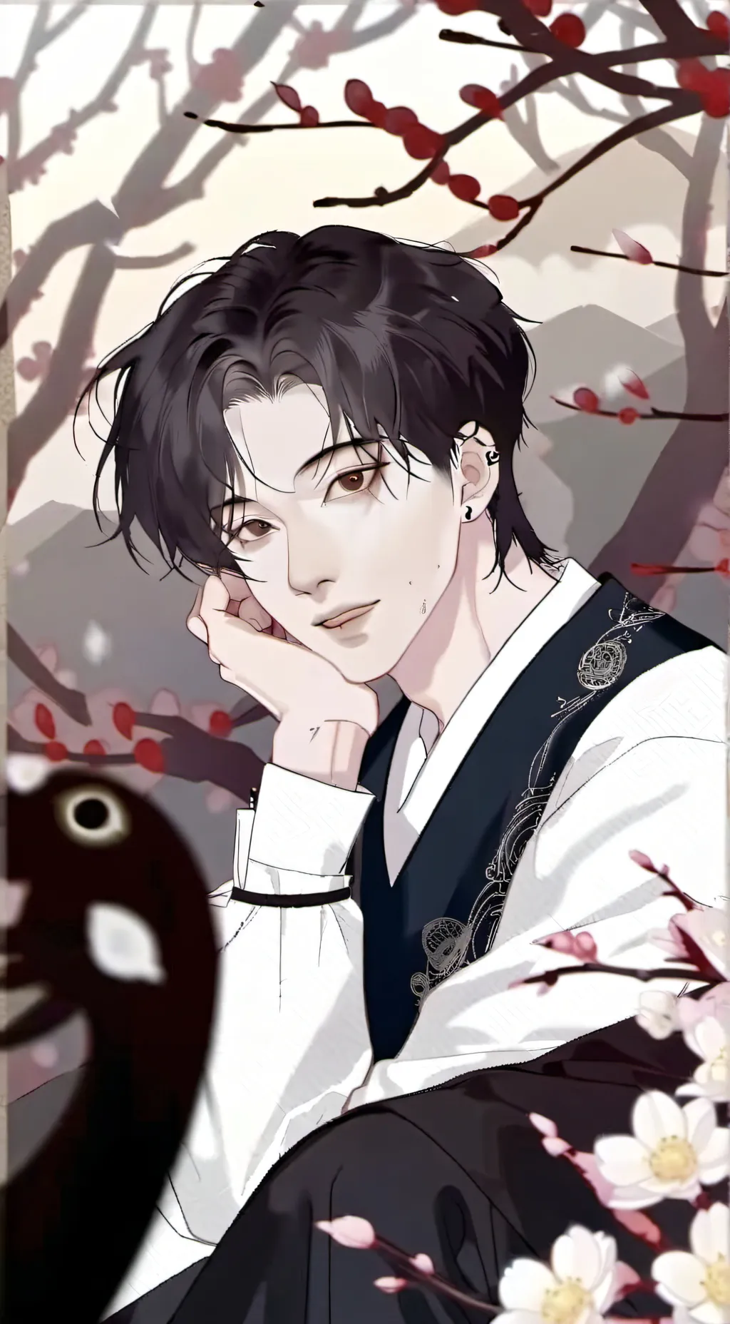 ai character: Leo background