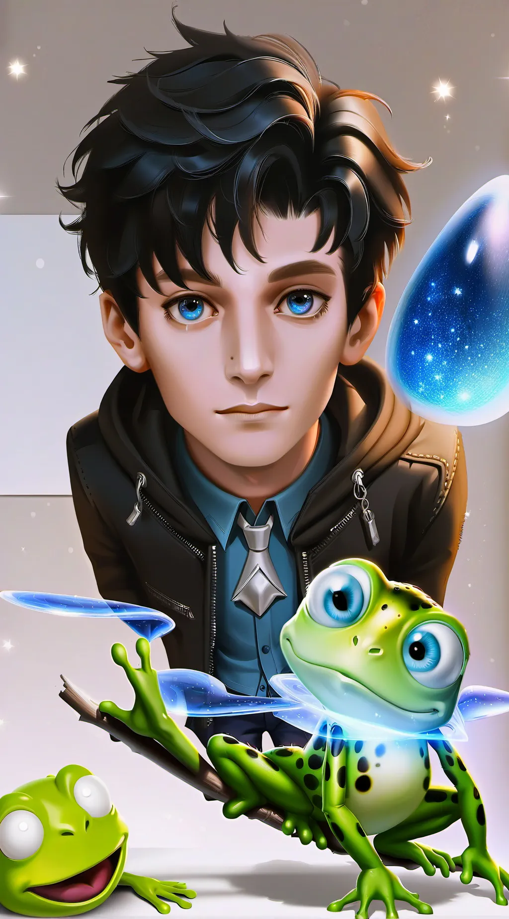 ai character: i was boerd background