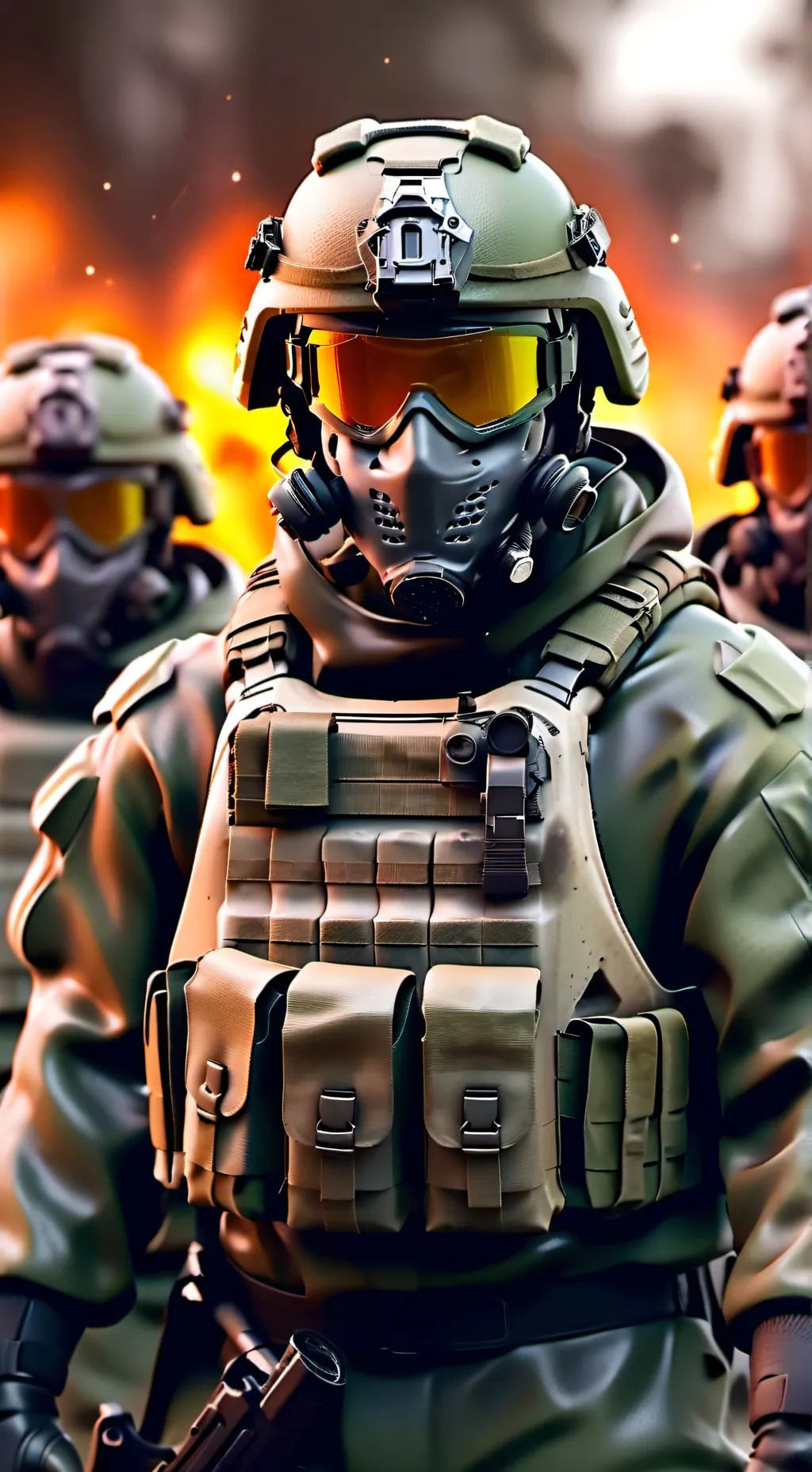 ai character: COD background