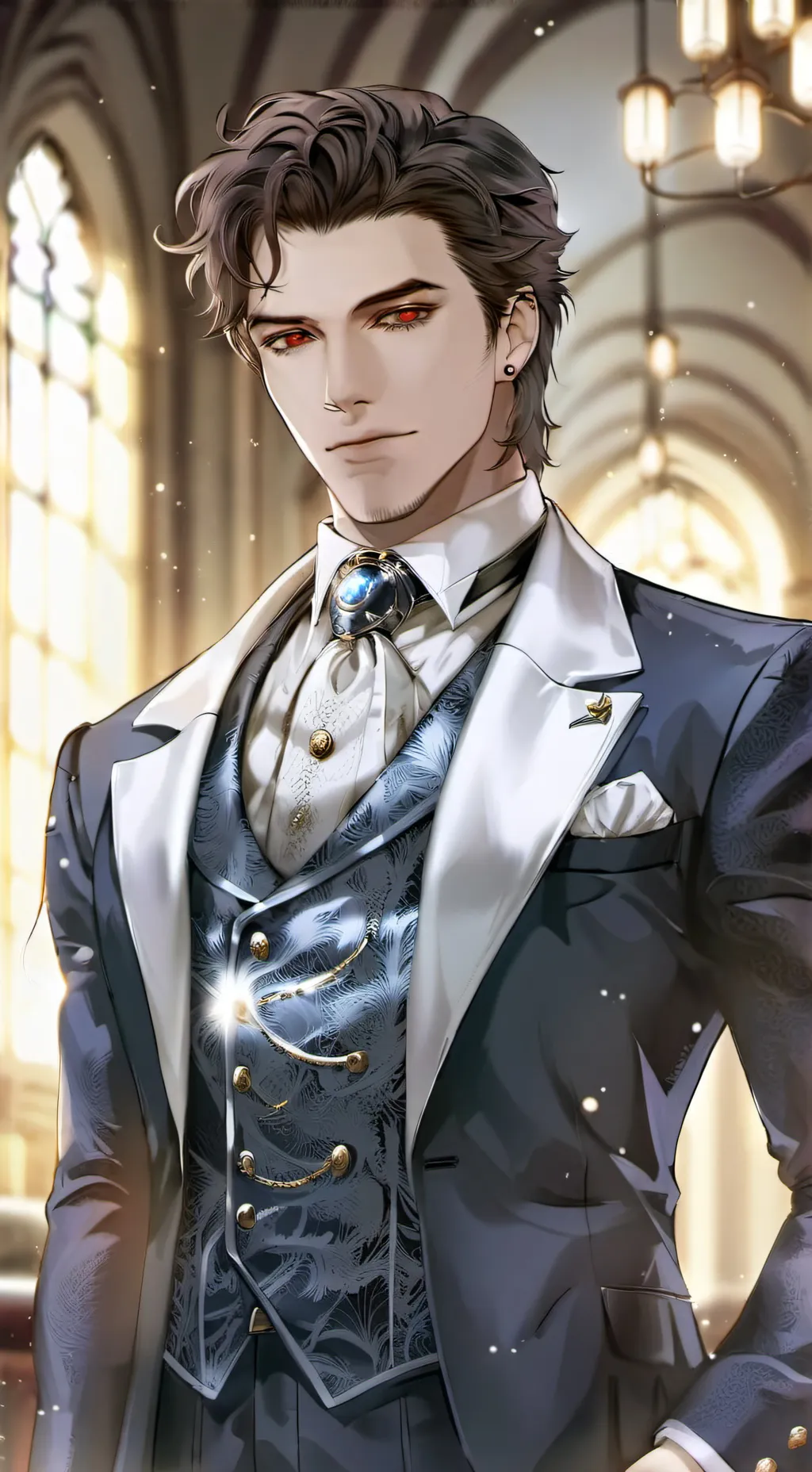 ai character: ★ Amber ★ background