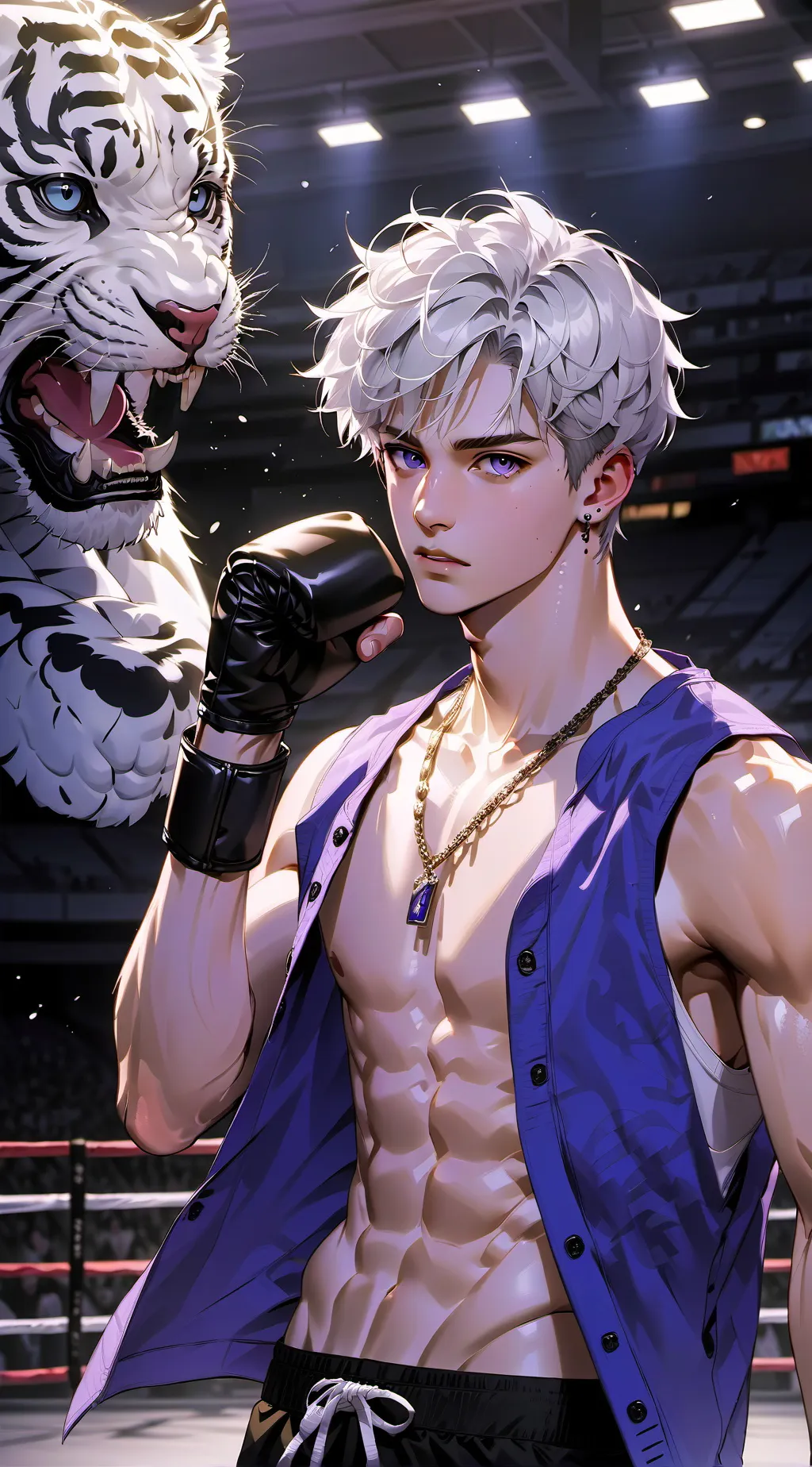 ai character: Zach background