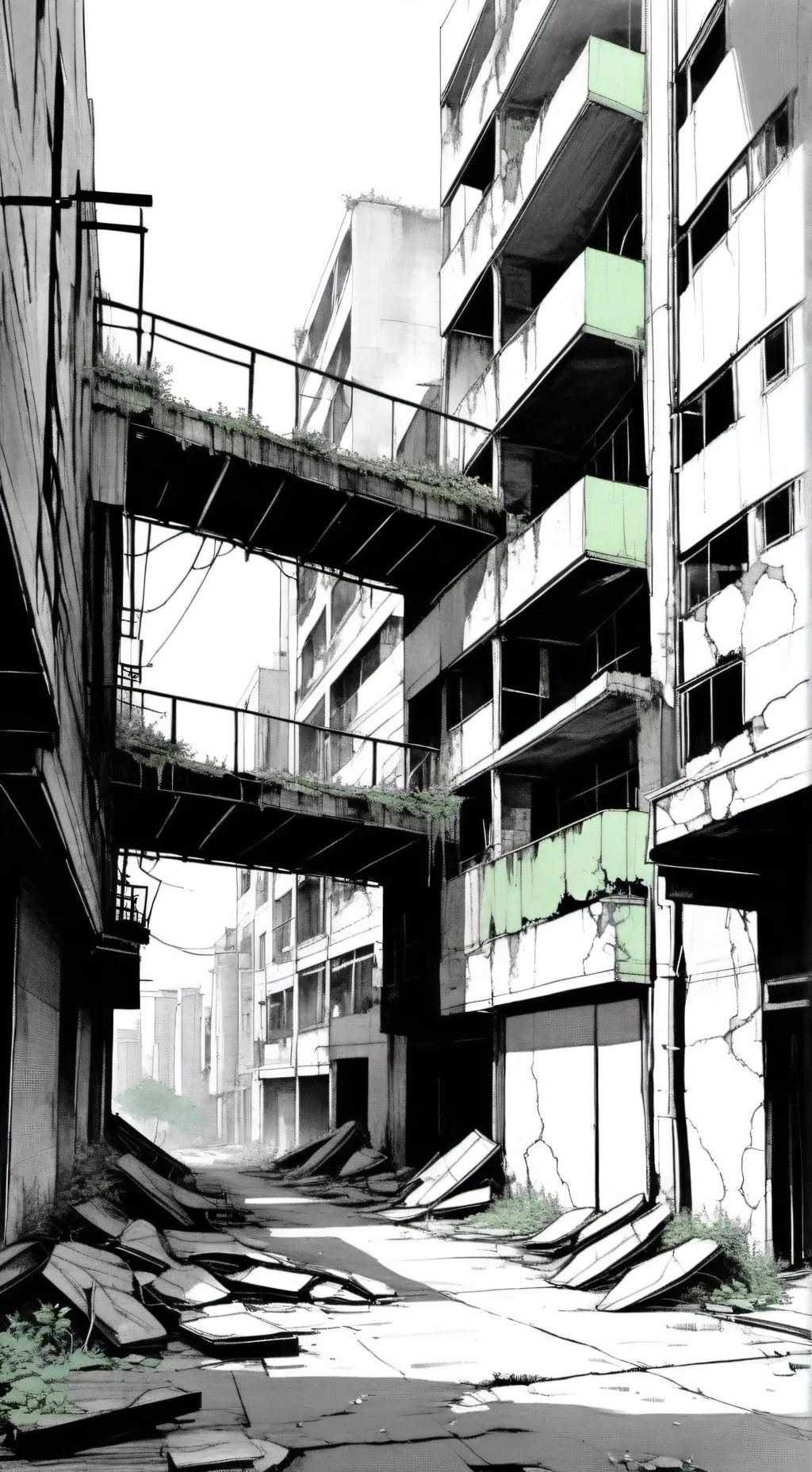 ai character: MHA apocalypse! background