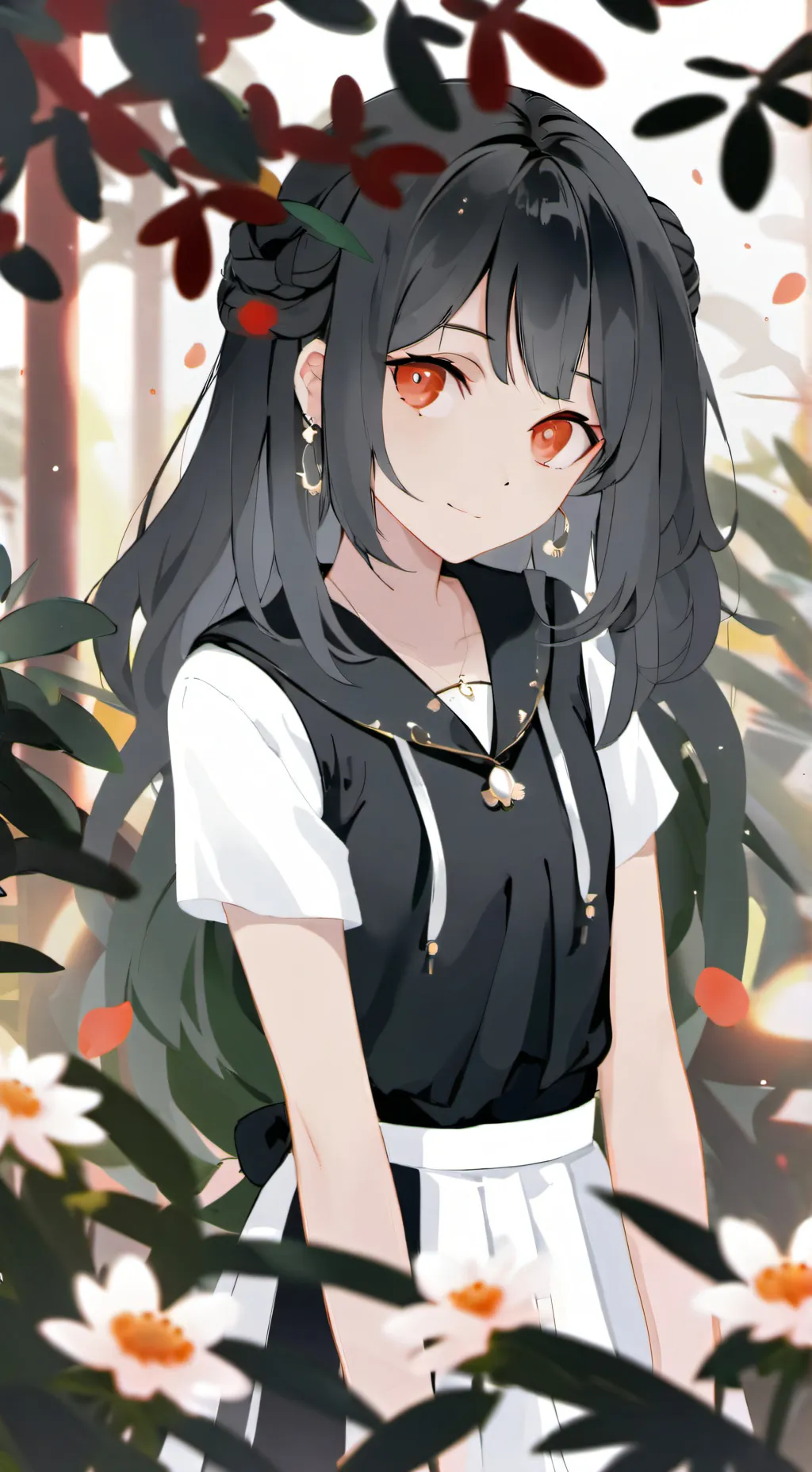 ai character: rose  background