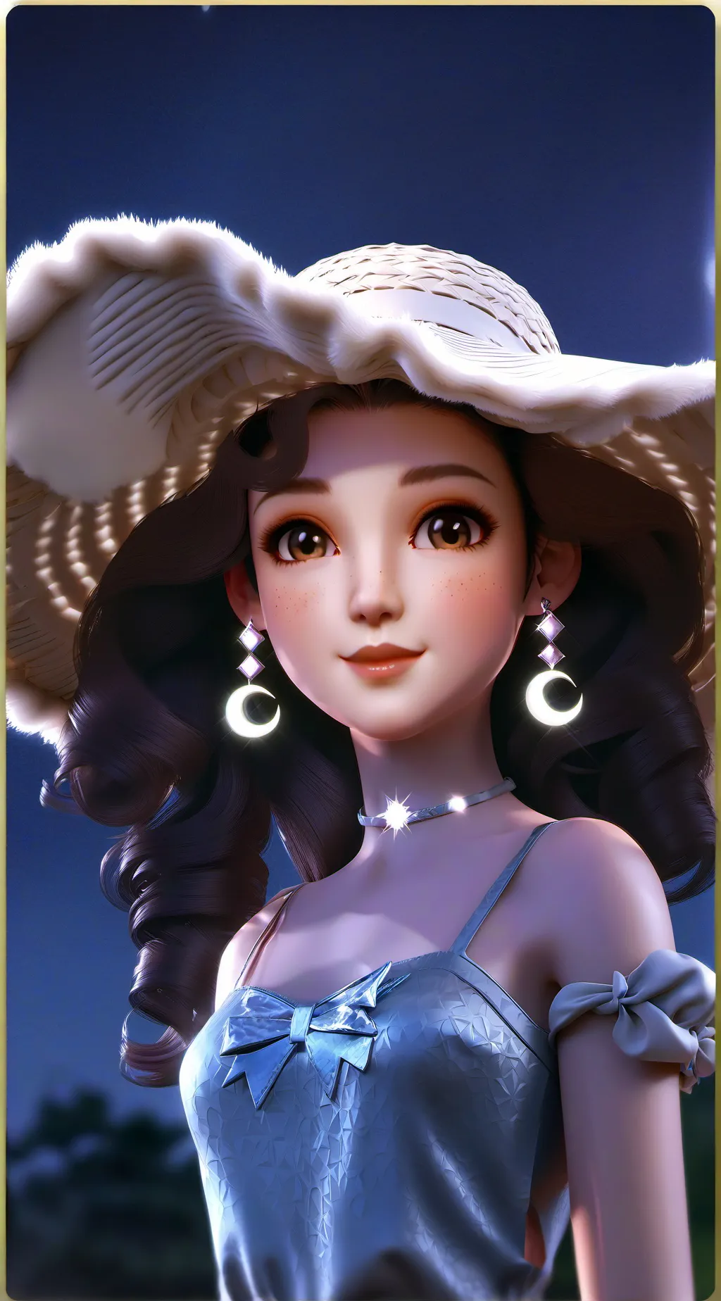 ai character: Clover  background