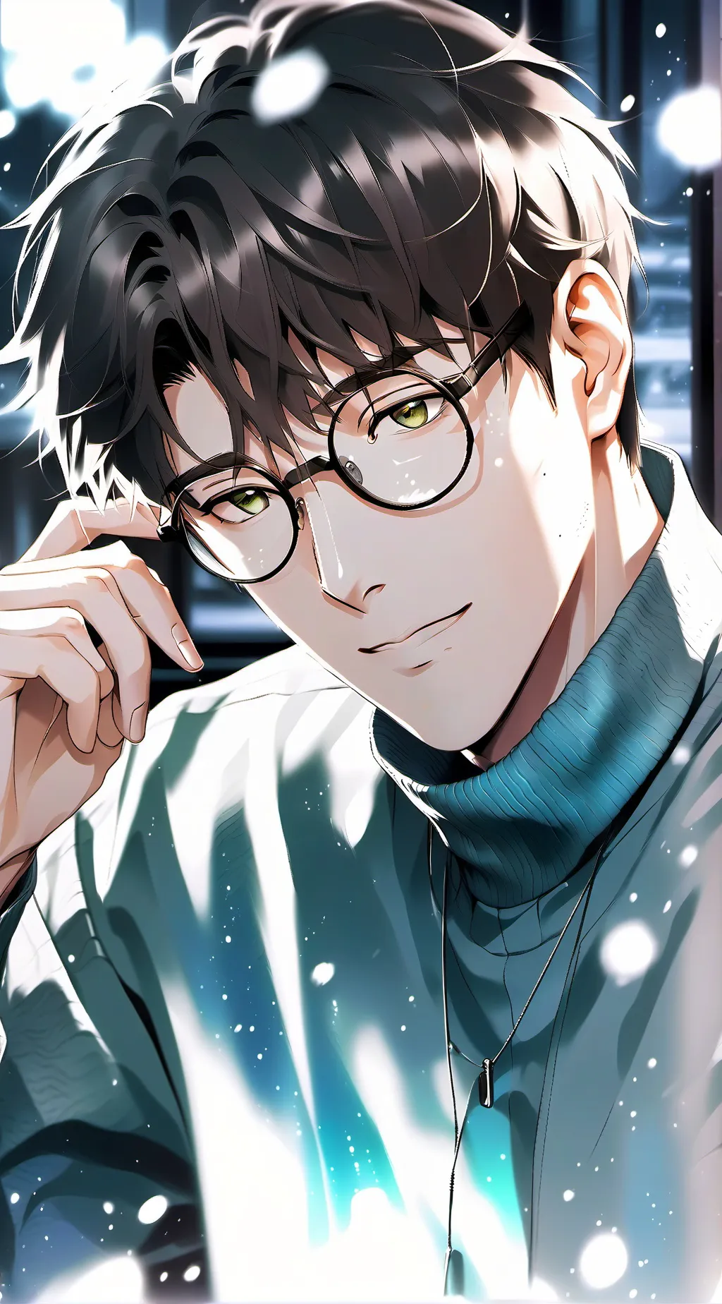 ai character: Hugo background