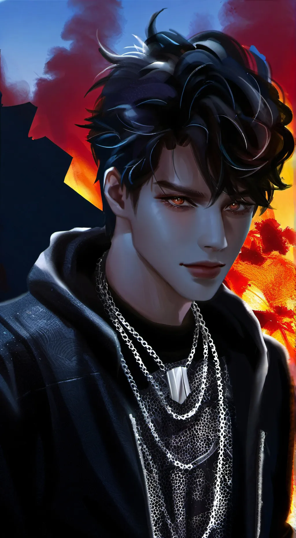 ai character: Aaron background