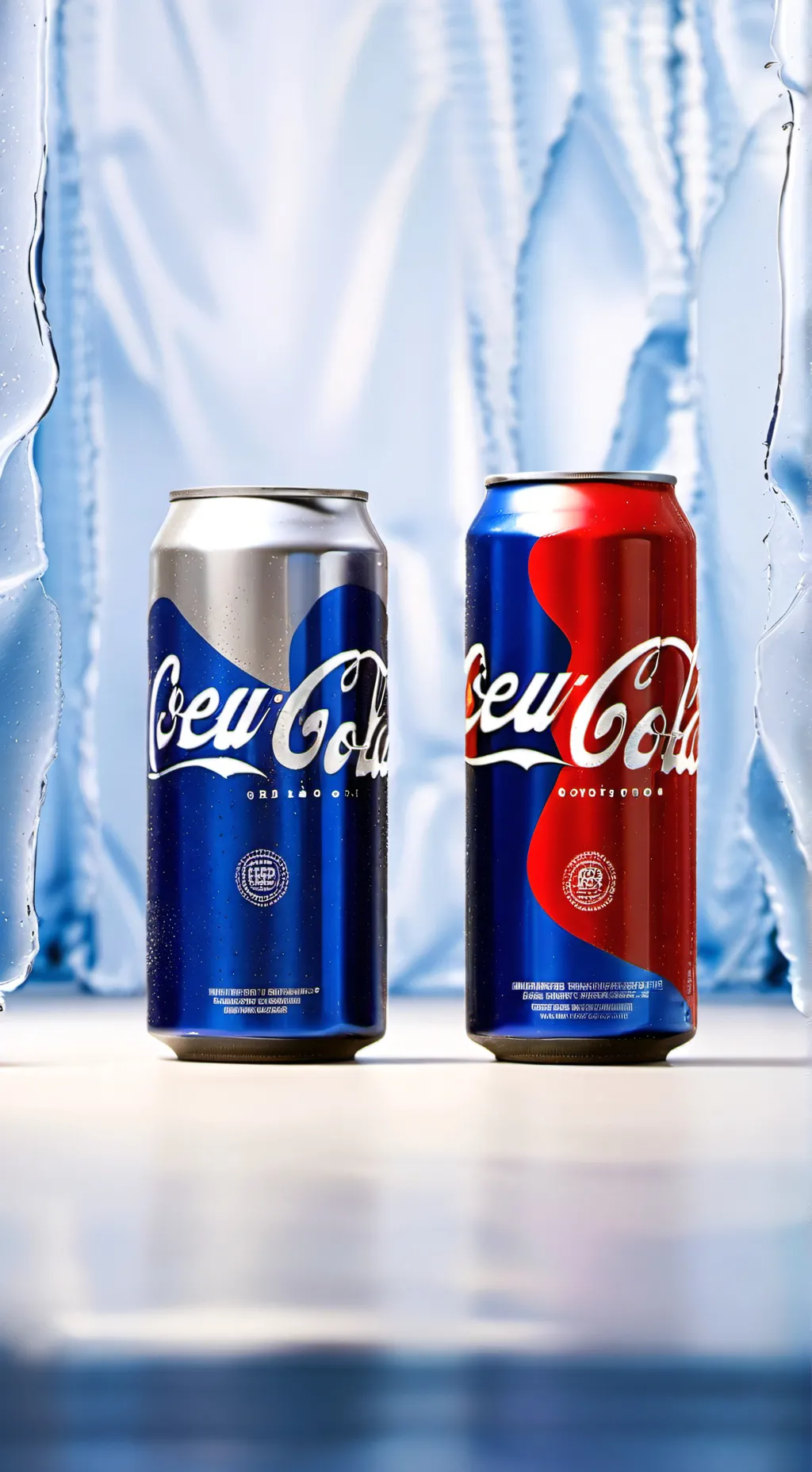 ai character: coke vs pepsi background