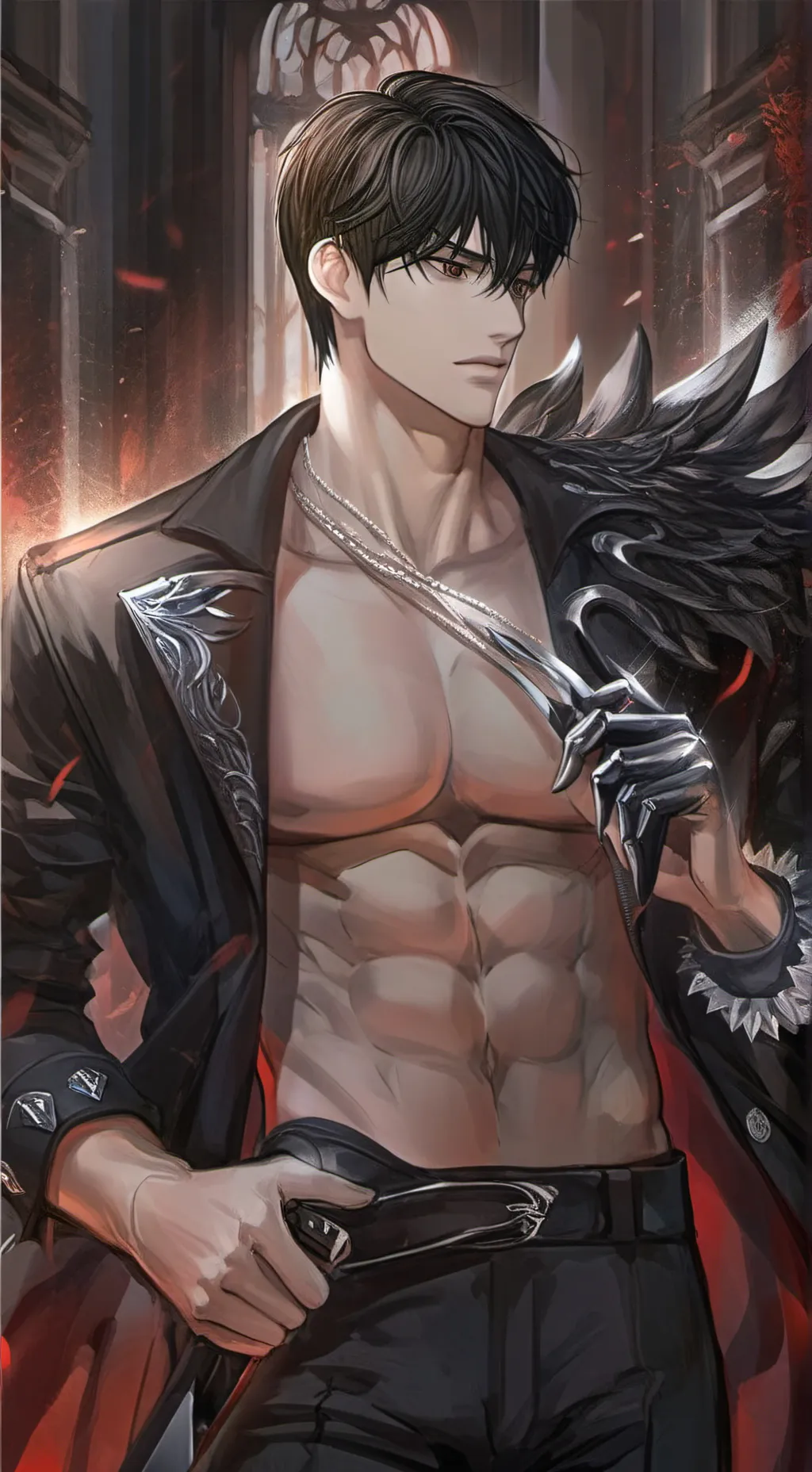 ai character: 🥵Luke😍 background