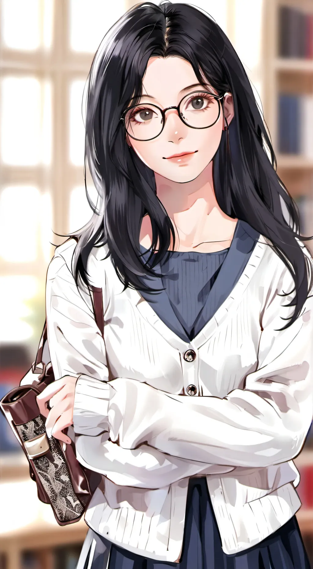 ai character: Amanda background