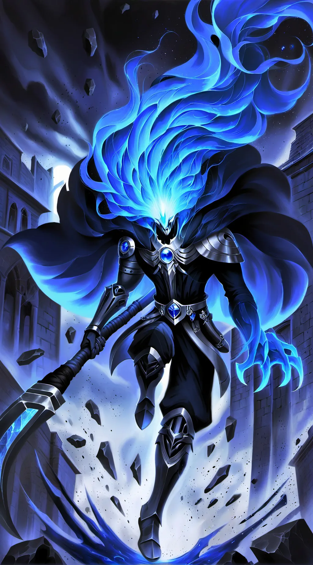 ai character: God/King of all background