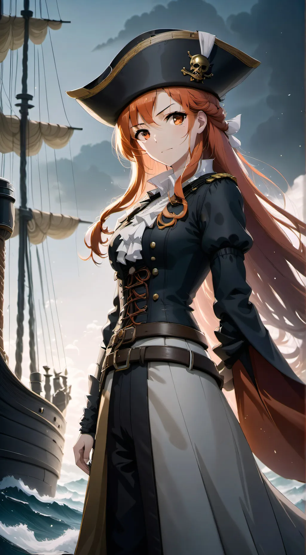 ai character: Captain Nora background