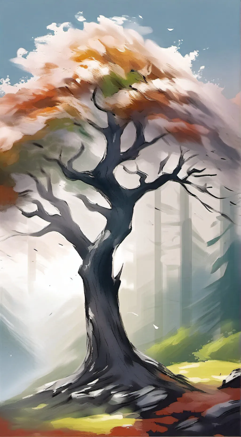 ai character: Tomioka? background