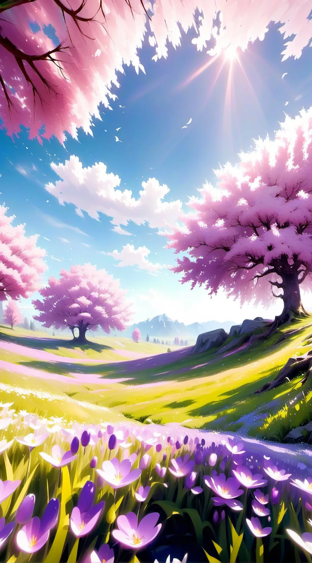 ai character: Grass🌿💚 background