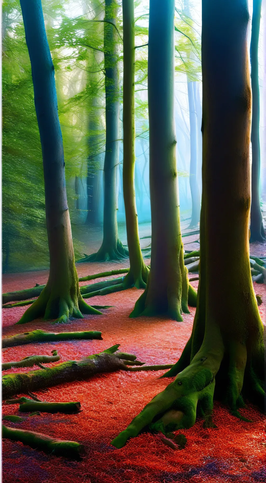 ai character: Crooked Forest  background