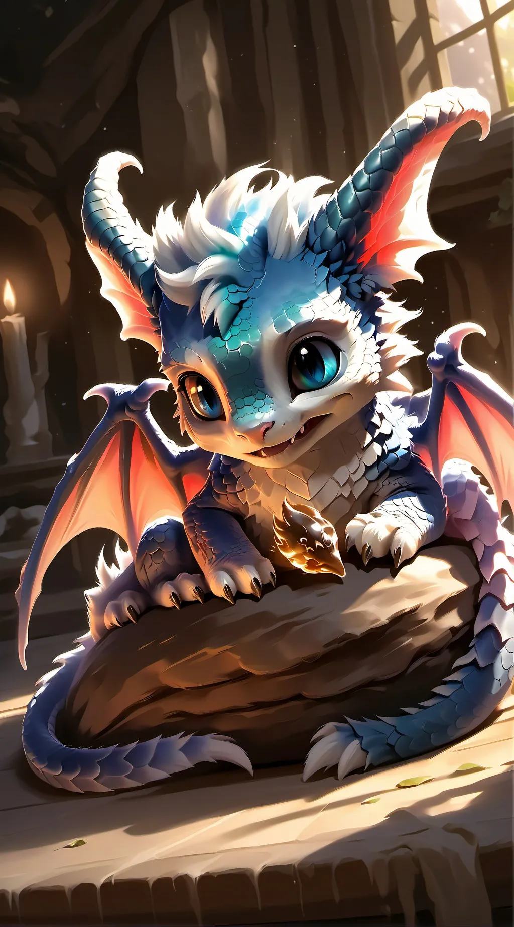 ai character: Hybrid Store background