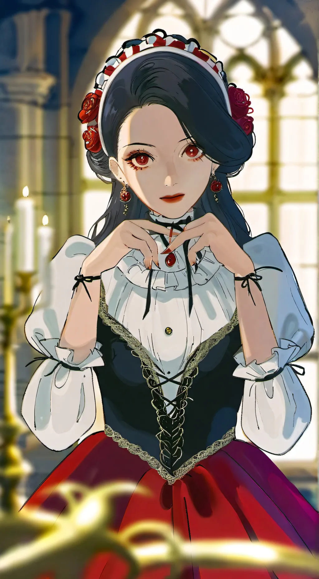 ai character: Ruby background